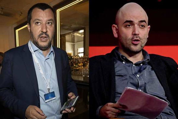 Salvini querela Saviano, lo scrittore risponde: «È un altro passo verso la Russia di Putin»
