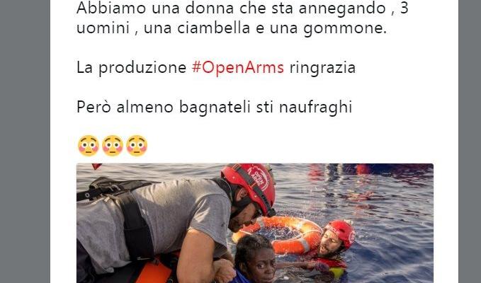 open arms