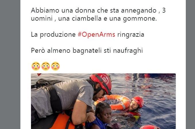 open arms