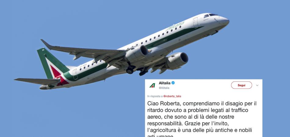 risposta Alitalia