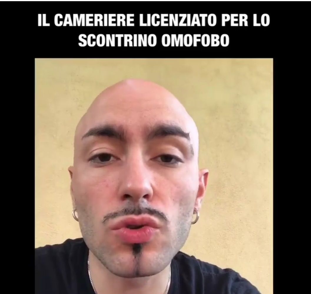 No, il cameriere dello scontrino omofobo non ha fatto un video article-post