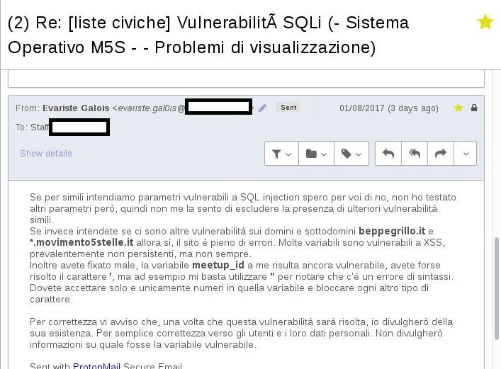 Rousseau, lo staff e quelle mail con l’hacker Evariste (poi messo alla gogna) article-post