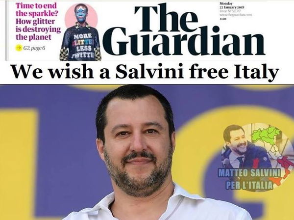 Come non creare una fake news: a lezione dai sostenitori di Salvini (che non sanno l’inglese)