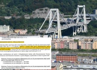 Ministero e Autostrade sapevano, Ponte Morandi - documento da L'Espresso