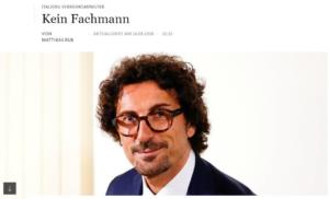 Nessun esperto, Toninelli sul Faz