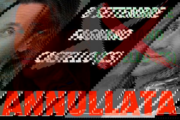 Povia, niente concerto a Fagnano perché «fassista e razz1sta». Ma non c’era il contratto firmato