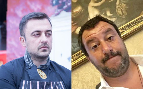 Matteo Salvini attacca lo «Chef democratico» Rubio
