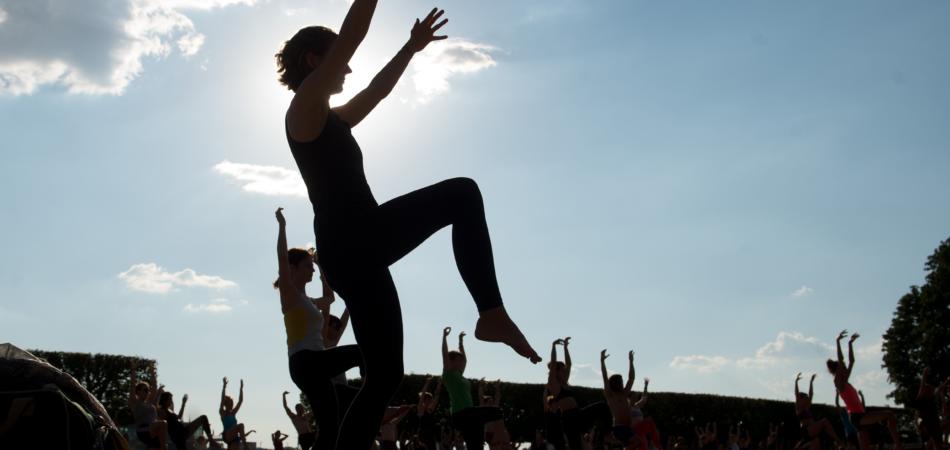 Yoga in Parlamento