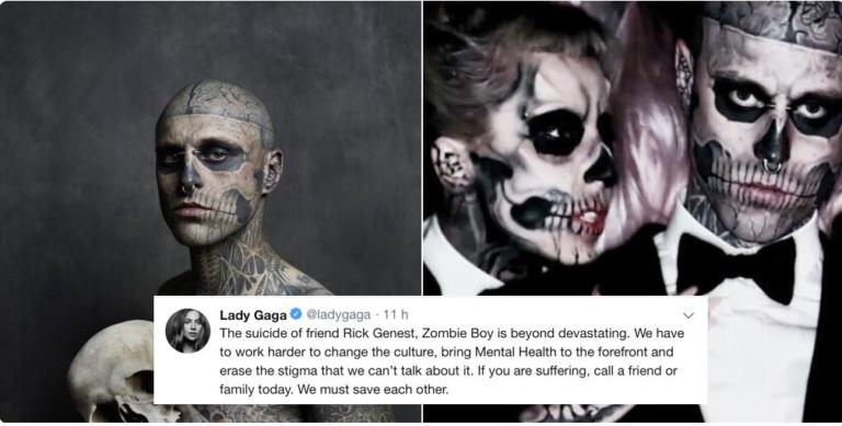 Morto Rick Genest, lo “zombie boy”. Lady Gaga:«Sono devastata»