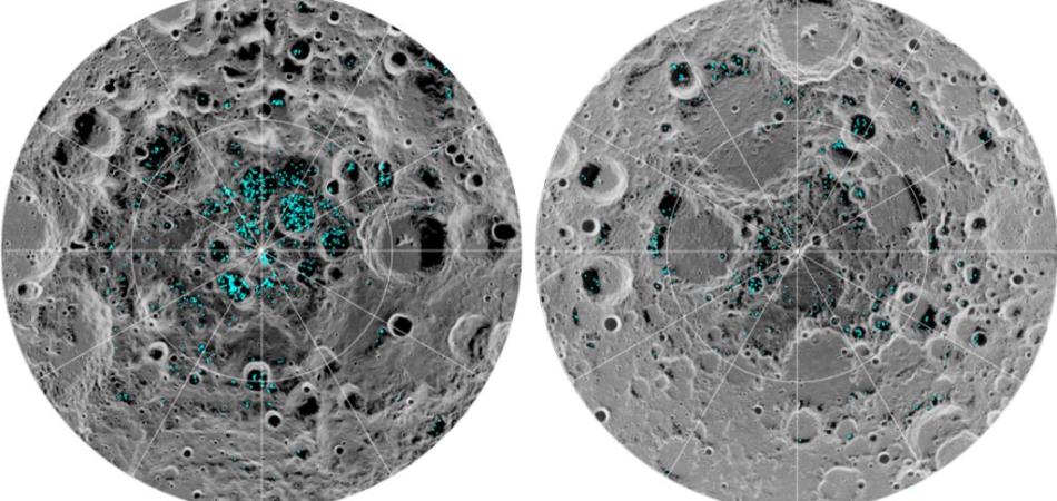 acqua sulla Luna