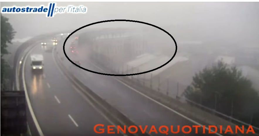 Il crollo del Ponte di Genova dalle videocamere di Autostrade | VIDEO article-post