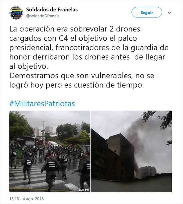 attentato Maduro