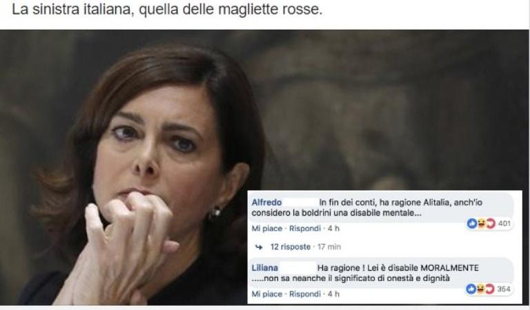 Bufala volo Boldrini