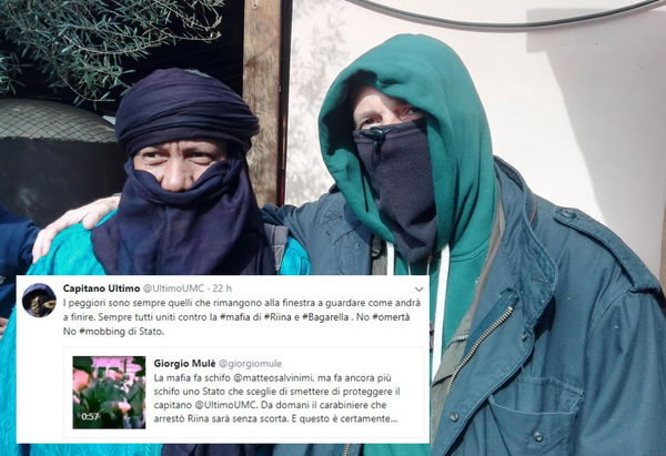 Tolta la scorta al Capitano Ultimo. Lui twitta: «È mobbing di Stato»