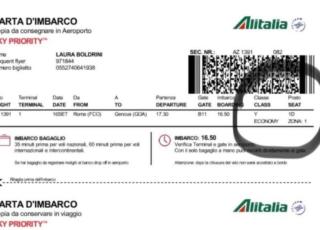 carta imbarco Boldrini