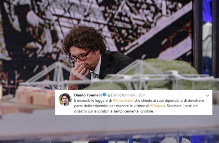 Toninelli accusa Autostrade per la colletta, ma sono stati proprio i dipendenti a volerla fare article-post