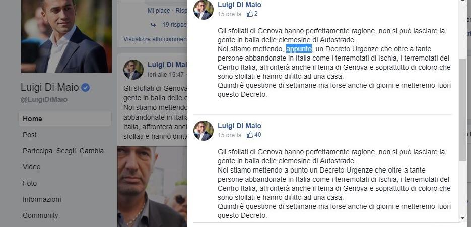 Di Maio italiano
