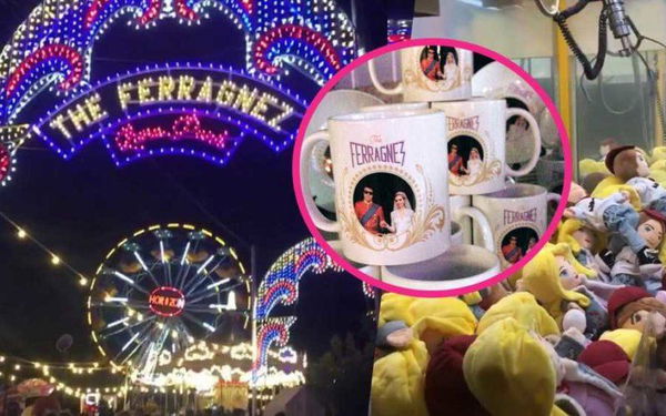 E dopo il matrimonio, la festa trash: i Ferragnez festeggiano con un luna park personalizzato