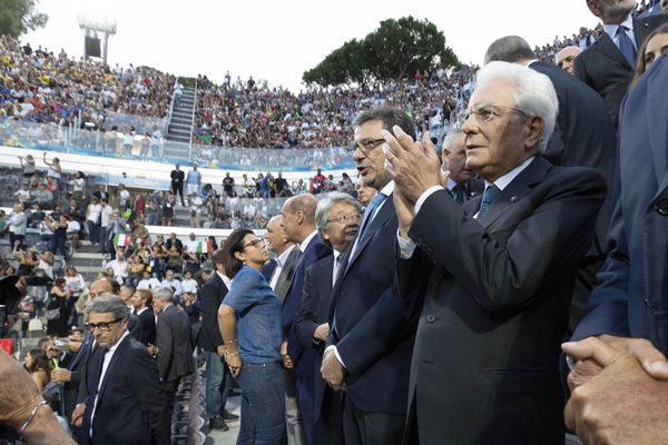 Italvolley al Foro Italico. The winner is: Sergio Mattarella | VIDEO