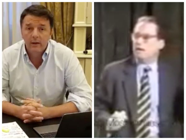 Matteo Renzi come Maurizio Mosca, denuncia live una persona che lo diffama in diretta | VIDEO