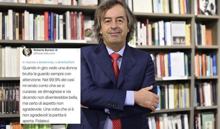 Roberto Burioni donne brutte