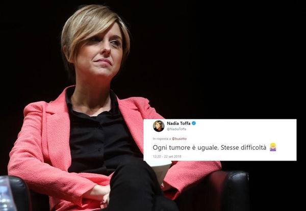 Secondo Nadia Toffa «ogni tumore è uguale e ha le stesse difficoltà»