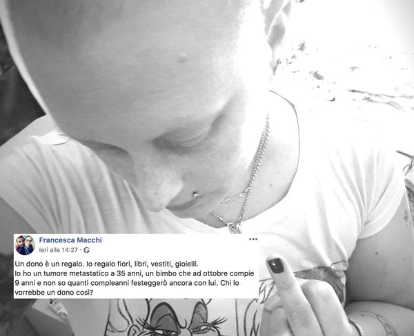 «Ma chi lo vorrebbe un dono così?»: la risposta di una mamma malata di cancro alle dichiarazioni di Nadia Toffa