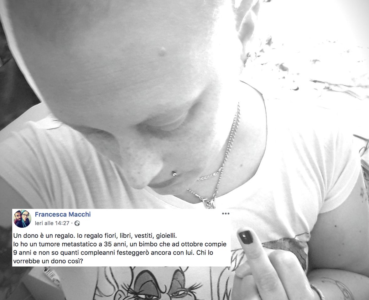 «Ma chi lo vorrebbe un dono così?»: la risposta di una mamma malata di cancro alle dichiarazioni di Nadia Toffa article-post