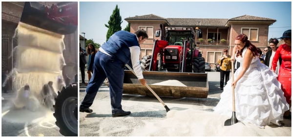 Se anche il lancio del riso per gli sposi offende la fame nel mondo