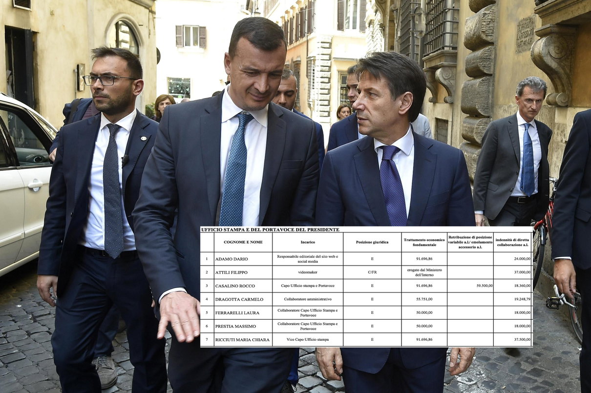 Ecco quanto guadagna Rocco Casalino (molto più di Giuseppe Conte, ad esempio) article-post