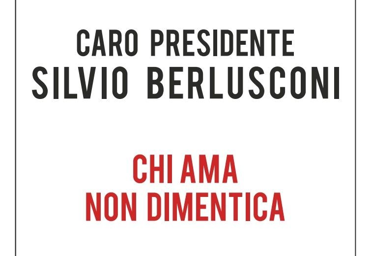 L’imprenditore che compra una pagina del Giornale per fare gli auguri a Berlusconi