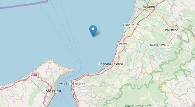 Scossa di terremoto di magnitudo 4.2 in Calabria, epicentro a largo della costa article-post