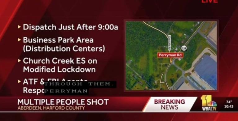 «Diverse persone colpite in una sparatoria in Maryland» | VIDEO