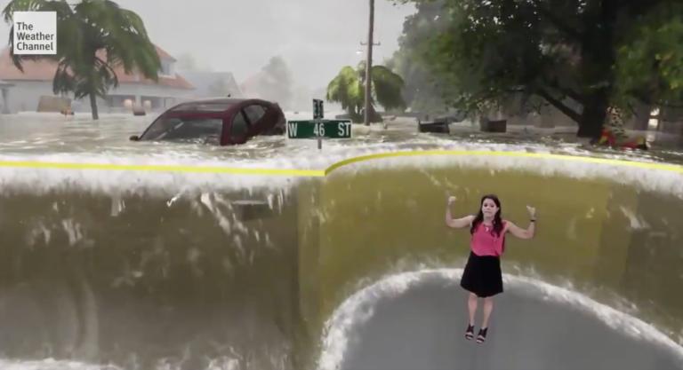 Ecco un modo efficace per spiegare la potenza dell’uragano Florence | VIDEO
