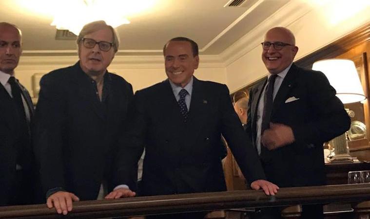 Berlusconi visita Sutri
