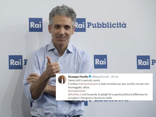 L’appello di Beppe Fiorello al Papa in difesa del sindaco di Riace