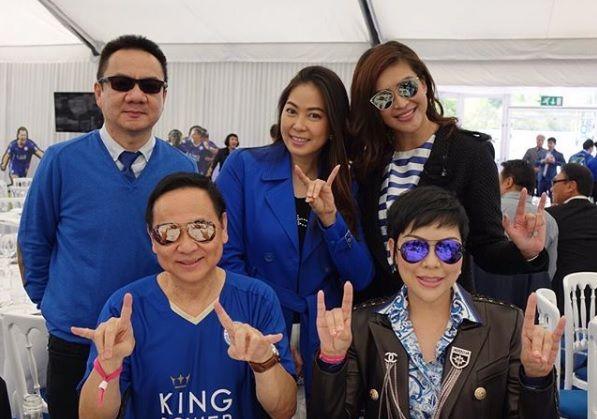 C’era anche una ex-modella a bordo dell’elicottero del presidente del Leicester