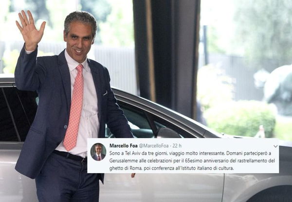 Per Marcello Foa il rastrellamento nel ghetto ebraico di Roma è del 1953