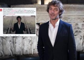 Partito Comunista contro Alberto Angela