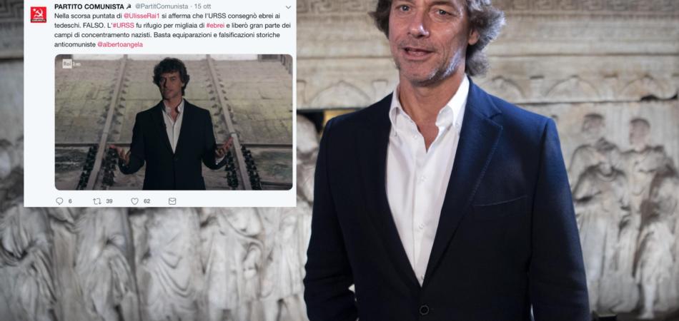 Partito Comunista contro Alberto Angela