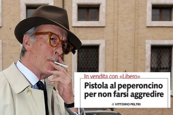 Libero vende, in allegato con il giornale, una pistola al peperoncino