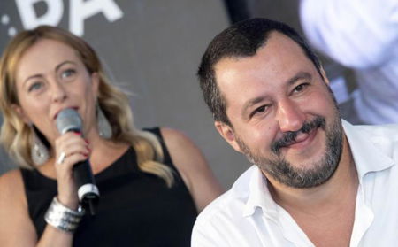 Salvini: «Con Giorgia Meloni insieme per Europee e Roma» article-post