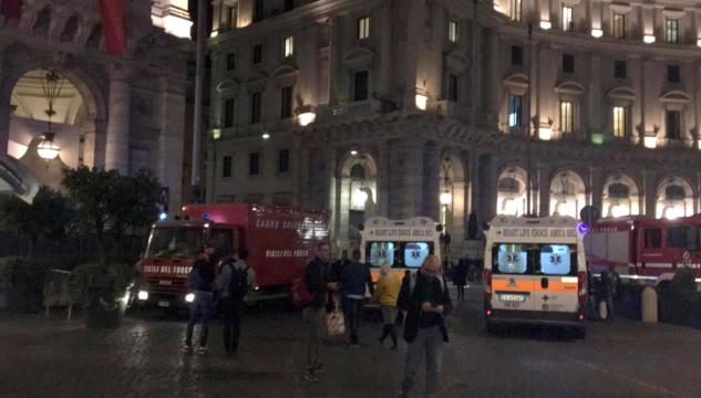 incidente metro roma