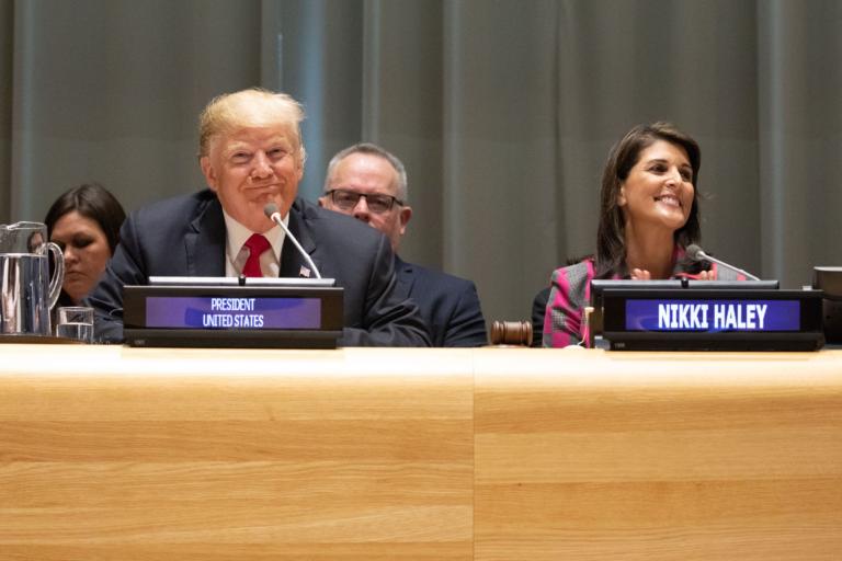 L’ambasciatrice Usa all’Onu Nikki Haley si è dimessa