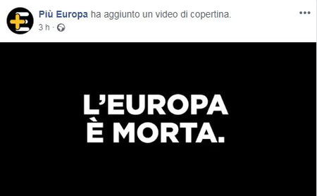 No, non hanno hackerato il sito e la pagina di Più Europa article-post