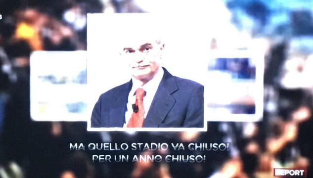 striscioni su Superga