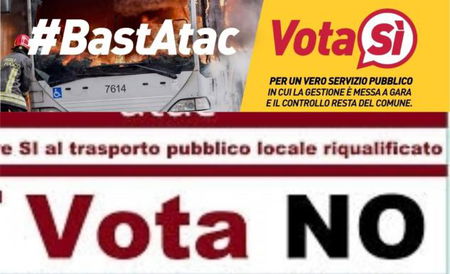 I dipendenti Atac diventano scrutatori del referendum che vogliono boicottare article-post