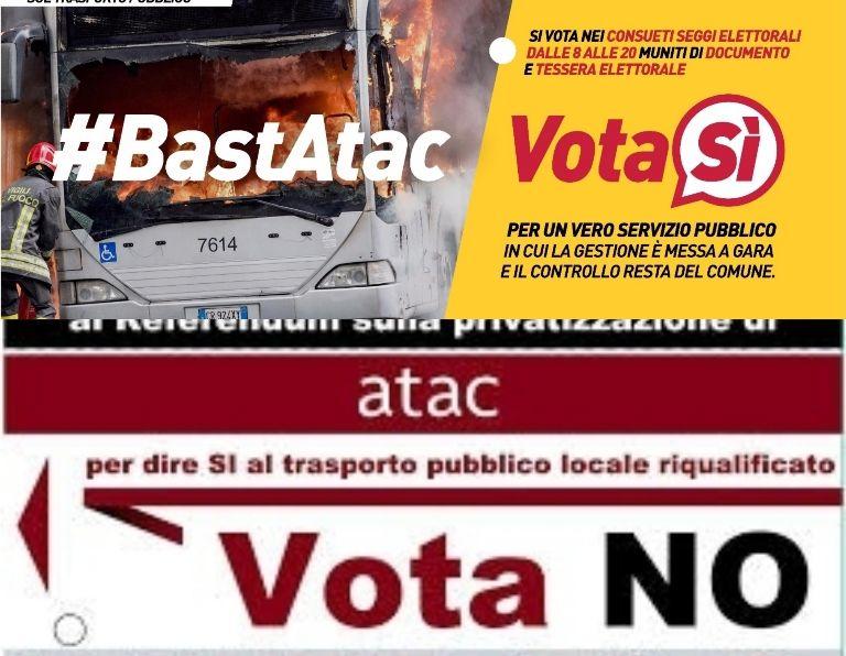 I dipendenti Atac diventano scrutatori del referendum che vogliono boicottare