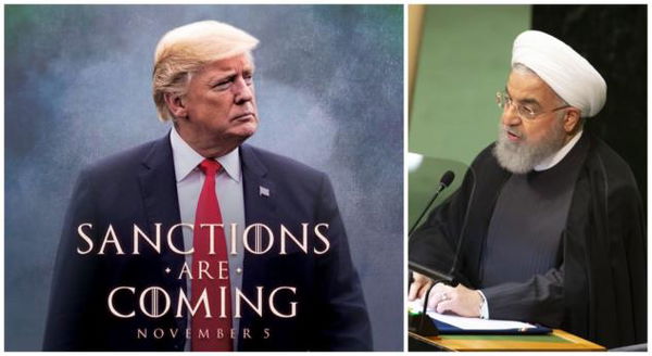 Trump fa scattare le sanzioni i contro l’Iran, ma Rouhani replica : «Le infrangeremo»