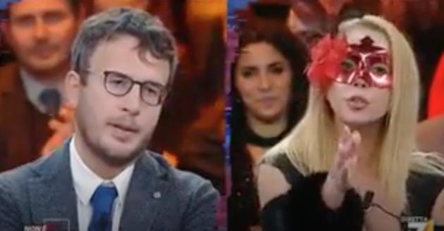 Diego Fusaro alla scambista: «Leggi Platone» article-post